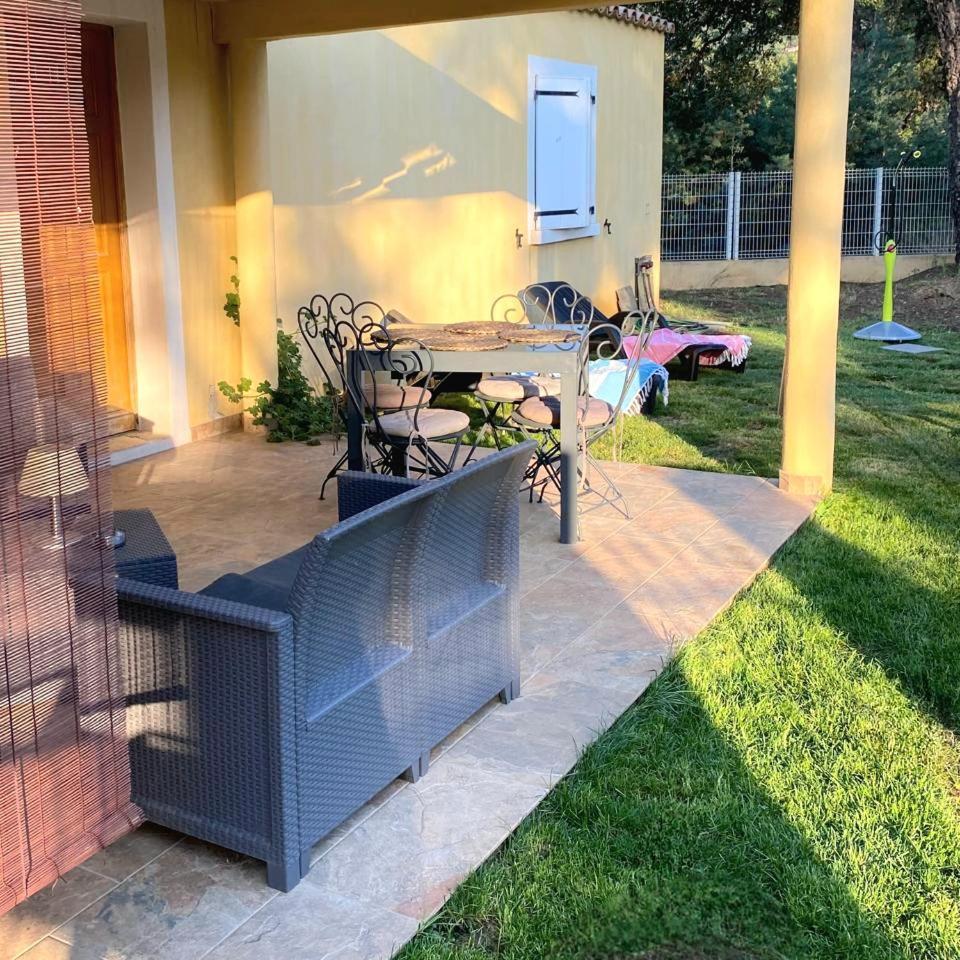 Agreable Rez De Jardin Avec Piscine Et Jacuzzi Daire Cervione Dış mekan fotoğraf